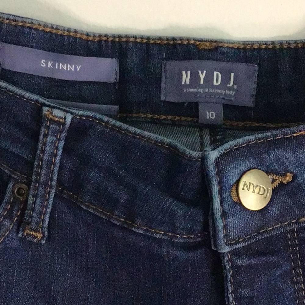 NYDJ Medium Wash Skinny Jeans